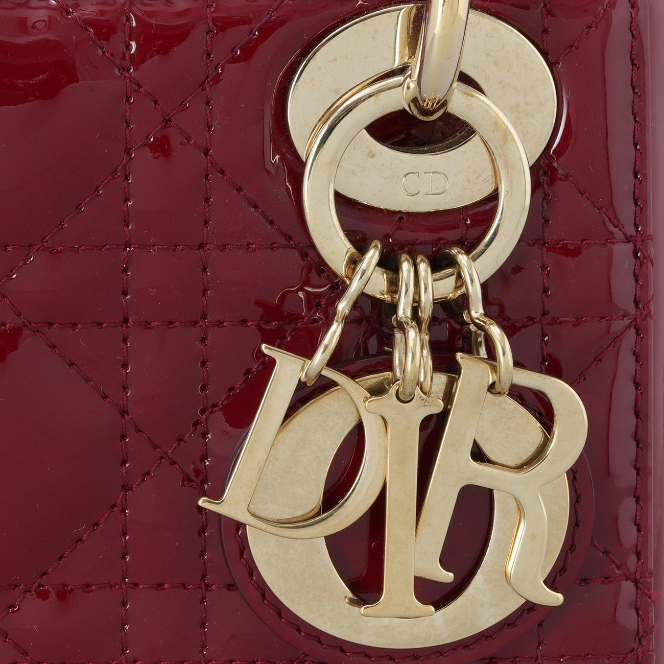 CHRISTIAN DIOR(USED)크리스찬디올 레이디 디올 미니 페이던트